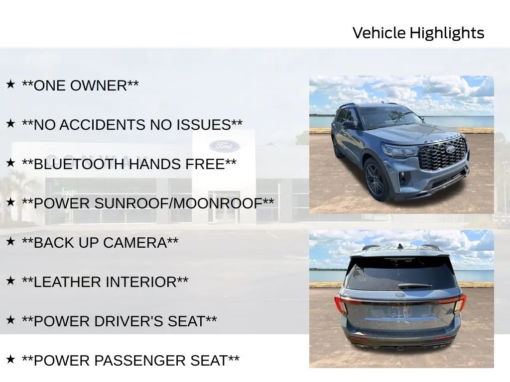 2026 Ford Explorer - $53,850
