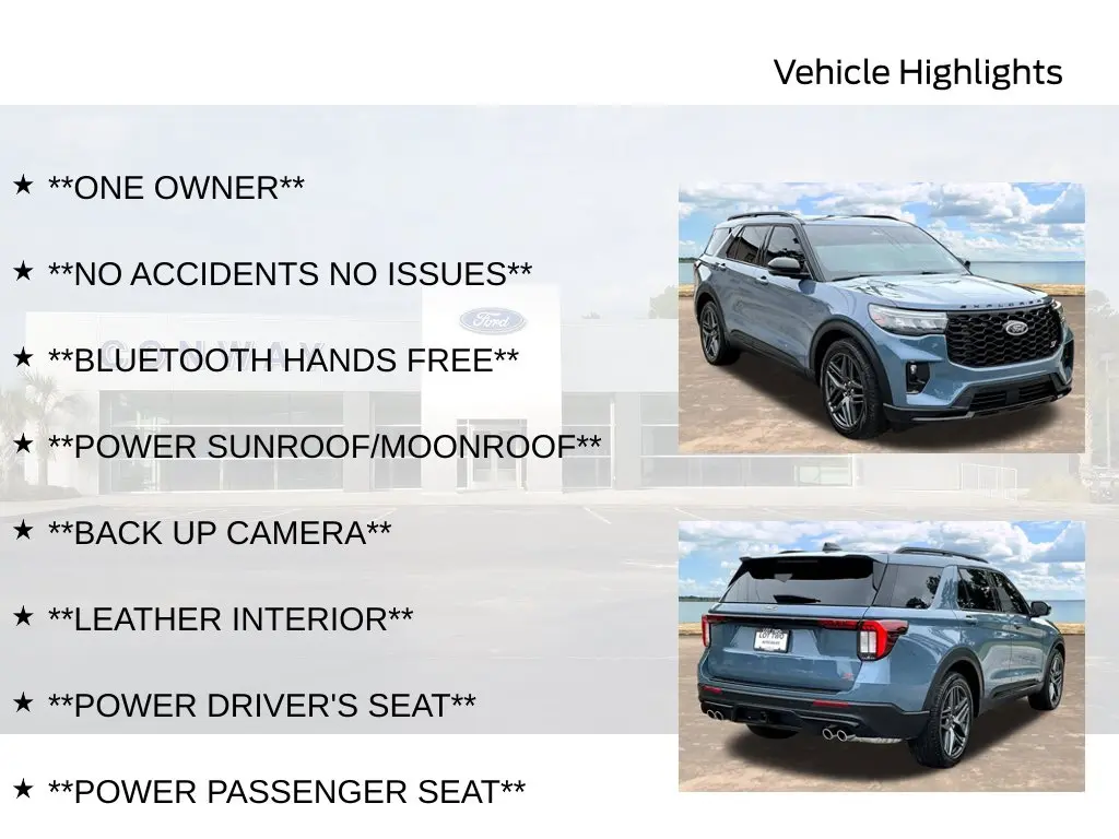 2026 Ford Explorer - $53,850