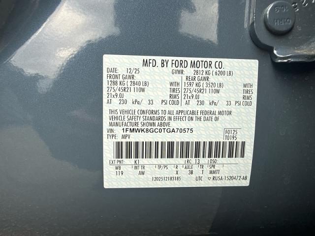 2026 Ford Explorer - $63,290