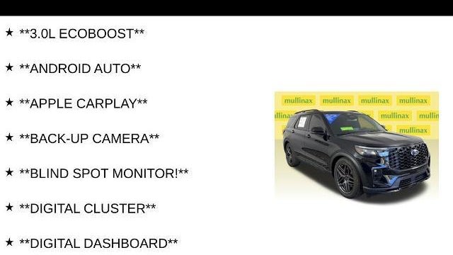 2025 Ford Explorer ST