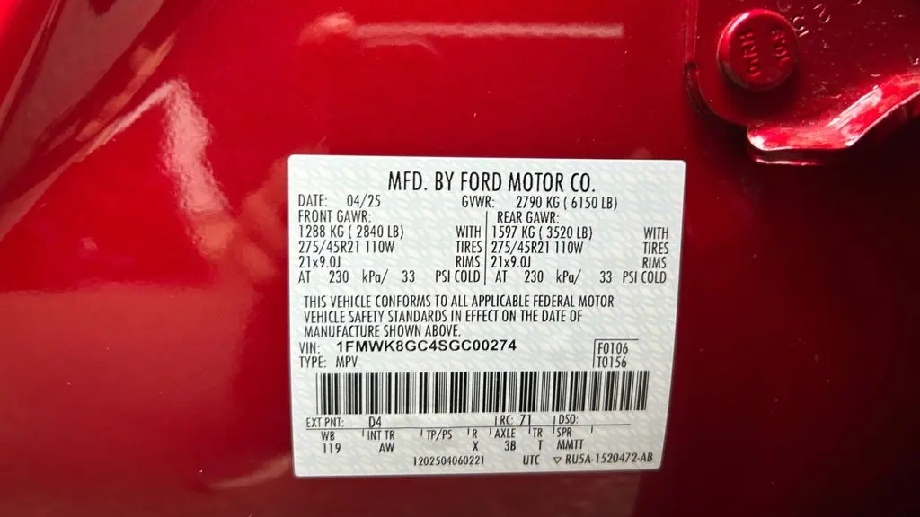 2025 Ford Explorer ST