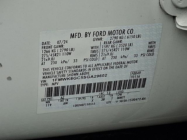 2025 Ford Explorer - $49,943