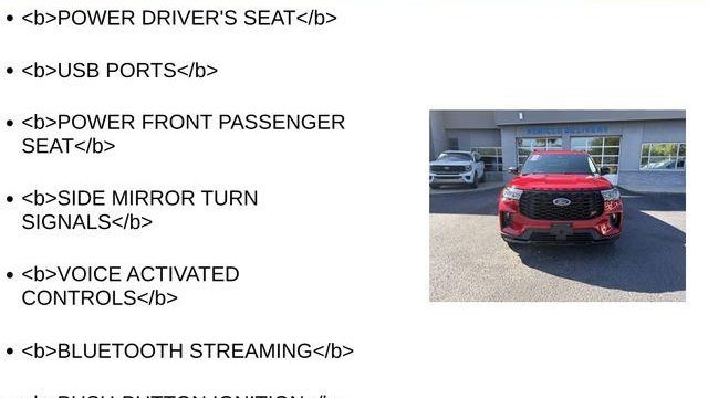 2025 Ford Explorer ST