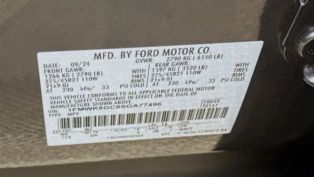 2025 Ford Explorer ST