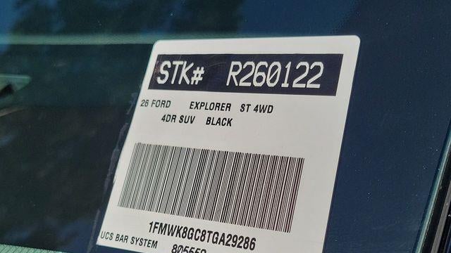 2026 Ford Explorer ST