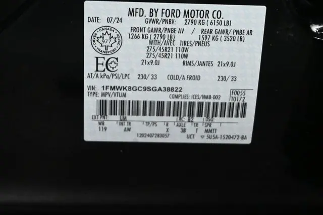 2025 Ford Explorer - $46,500