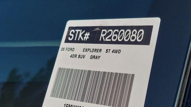 2026 Ford Explorer ST