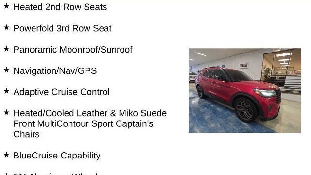 2025 Ford Explorer ST
