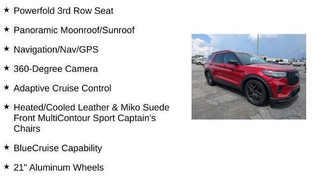 2025 Ford Explorer ST