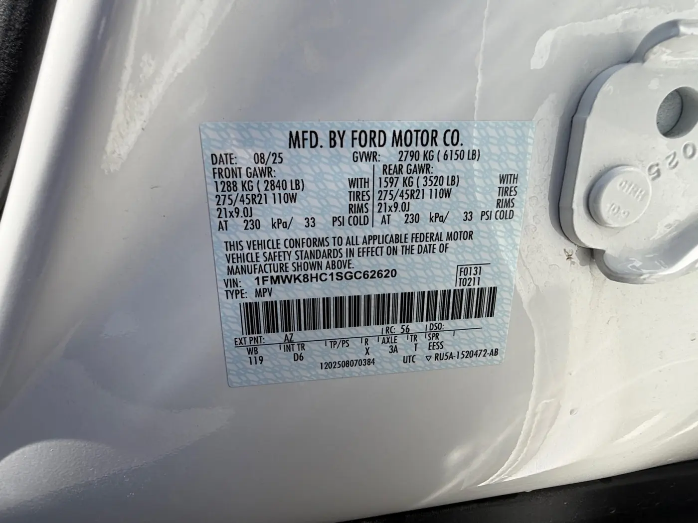 2025 Ford Explorer - $49,025