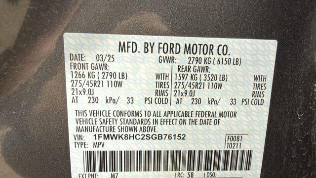 2025 Ford Explorer Platinum