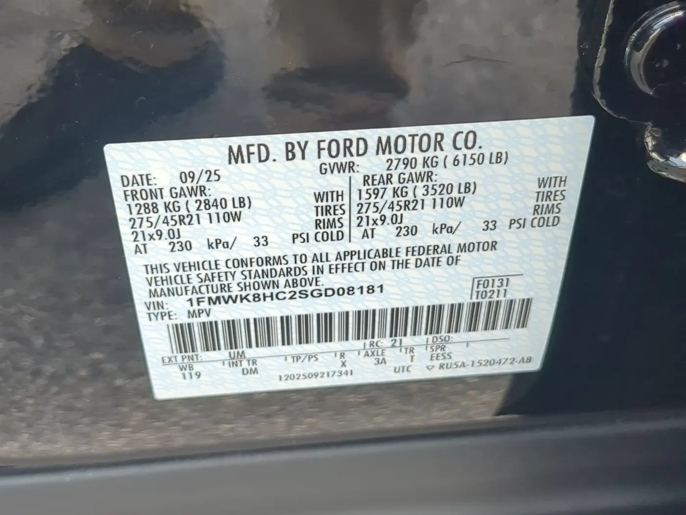 2025 Ford Explorer - $50,741