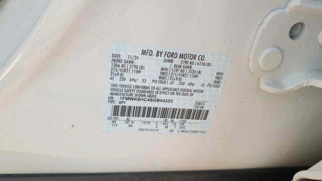 2025 Ford Explorer Platinum
