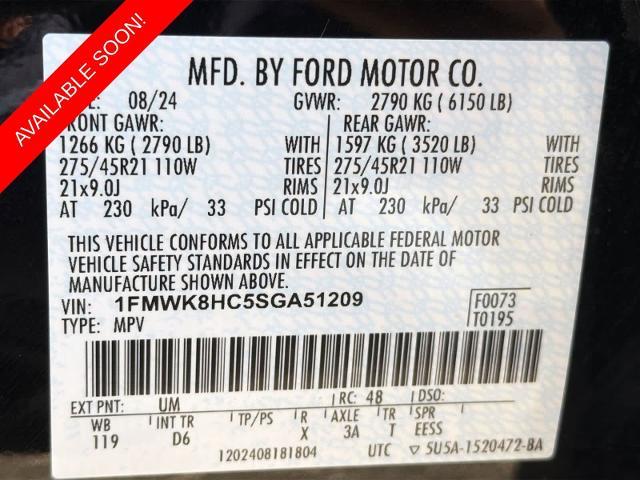 2025 Ford Explorer - $42,275
