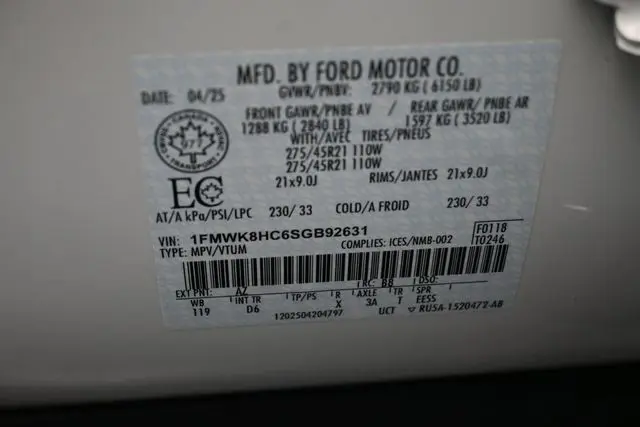 2025 Ford Explorer - $49,595