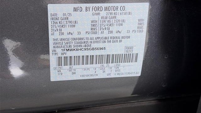 2025 Ford Explorer Platinum