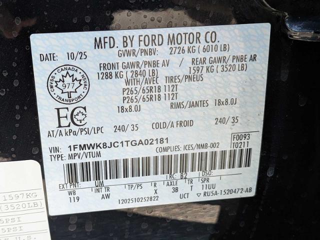 2026 Ford Explorer - $53,995