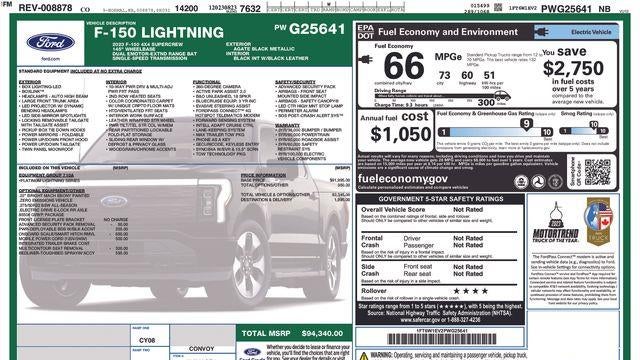 2023 Ford F-150 Lightning XLT