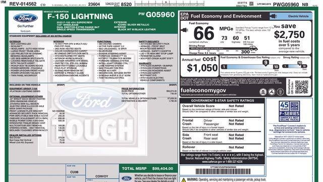 2023 Ford F-150 Lightning XLT
