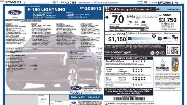2025 Ford F-150 Lightning Lariat
