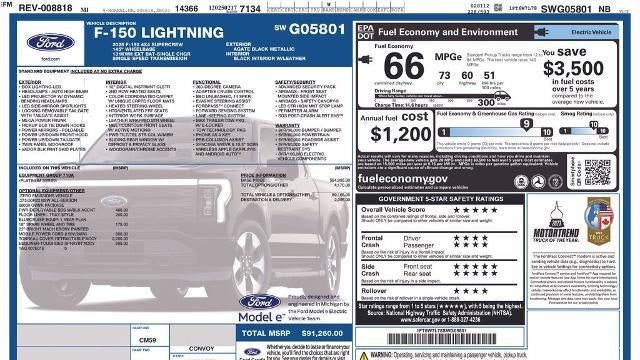 2025 Ford F-150 Lightning Platinum