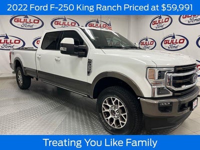 2022 Ford F-250 Super Duty 4X4 King Ranch 4DR Crew Cab 6.8 FT. SB Pickup