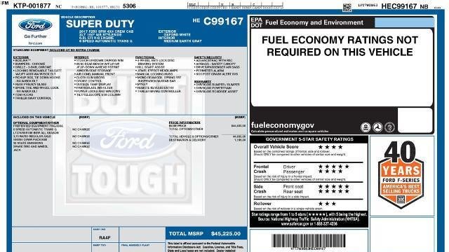 2017 Ford F-250 Super Duty King Ranch