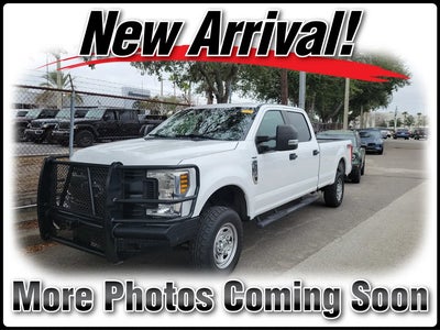 2019 Ford F-250 Super Duty 4X4 XL 4DR Crew Cab 8 FT. LB Pickup
