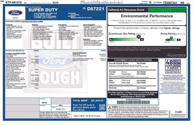 2026 Ford F-250 - $52,501