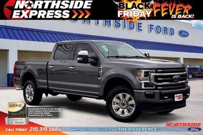 2022 Ford F-250 Super Duty 4X4 Platinum 4DR Crew Cab 8 FT. LB Pickup
