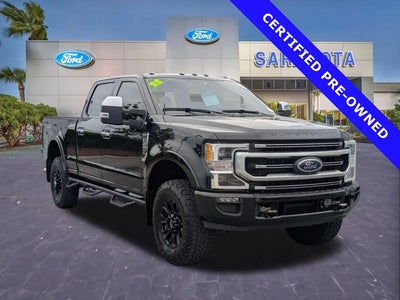 2022 Ford F-250 Super Duty 4X4 Platinum 4DR Crew Cab 8 FT. LB Pickup