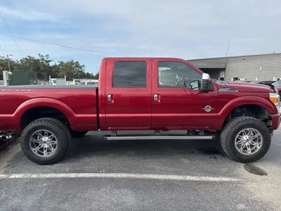 2015 Ford F-250 Super Duty 4X4 Platinum 4DR Crew Cab 8 FT. LB Pickup