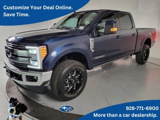 2019 Ford F-250 Super Duty with Blue Jeans Metallic Exterior