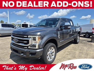 2020 Ford F-250 Super Duty 4X4 Platinum 4DR Crew Cab 8 FT. LB Pickup