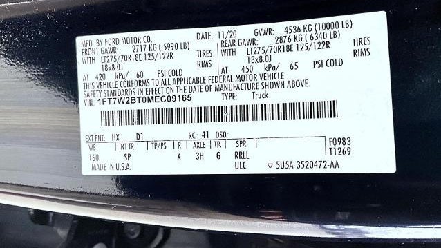 2021 Ford F-250 Super Duty King Ranch