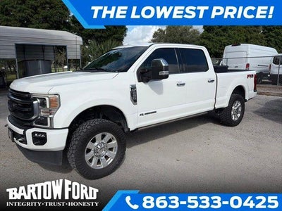 2022 Ford F-250 Super Duty 4X4 Platinum 4DR Crew Cab 8 FT. LB Pickup