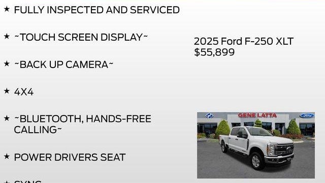 2025 Ford F-250 Super Duty XLT