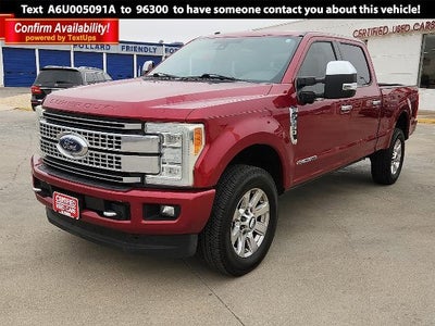 2017 Ford F-250 Super Duty 4X4 King Ranch 4DR Crew Cab 6.8 FT. SB Pickup