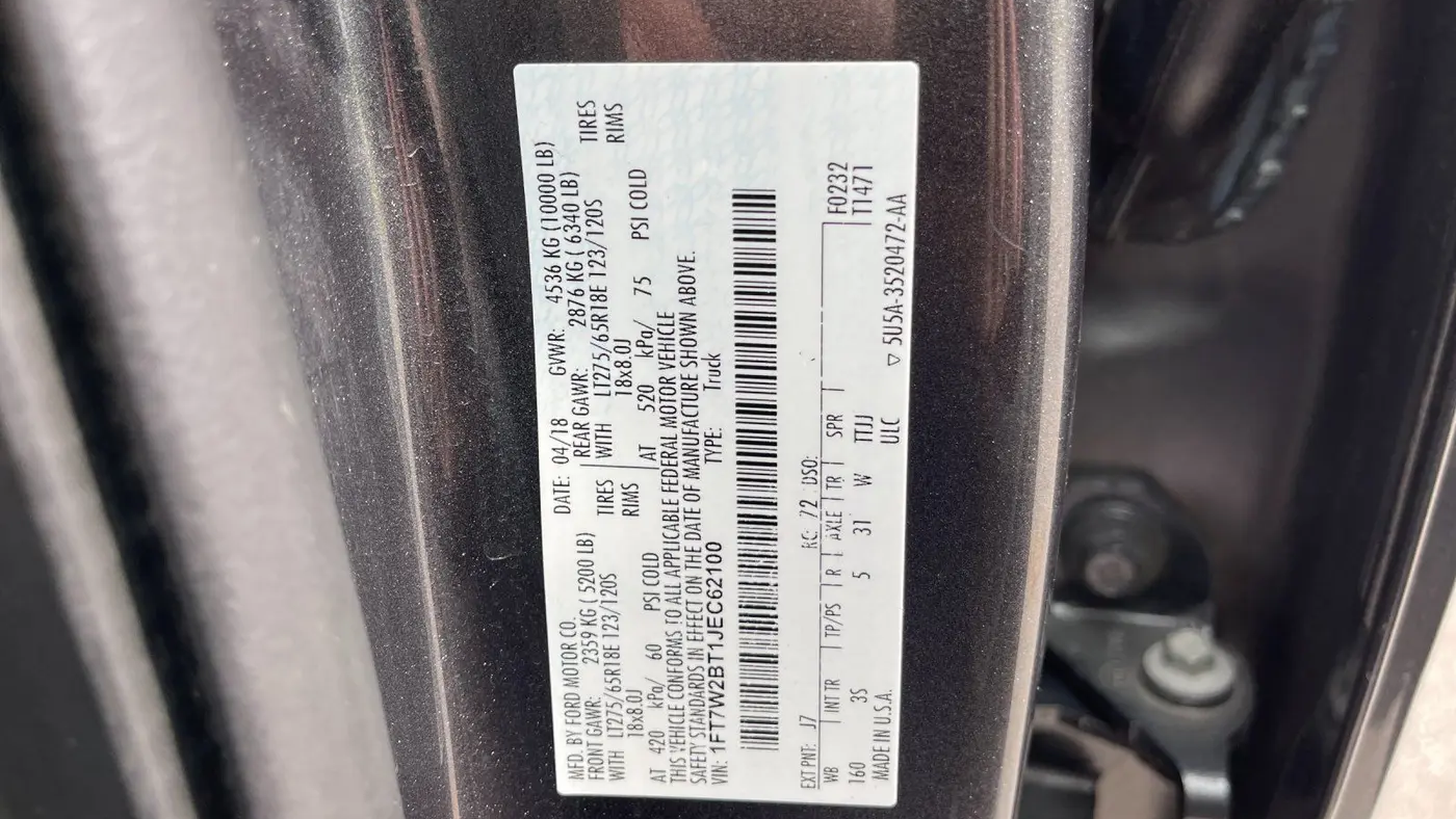 2018 Ford F-250 Super Duty Limited