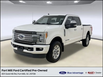2019 Ford F-250 Super Duty 4X4 Platinum 4DR Crew Cab 8 FT. LB Pickup