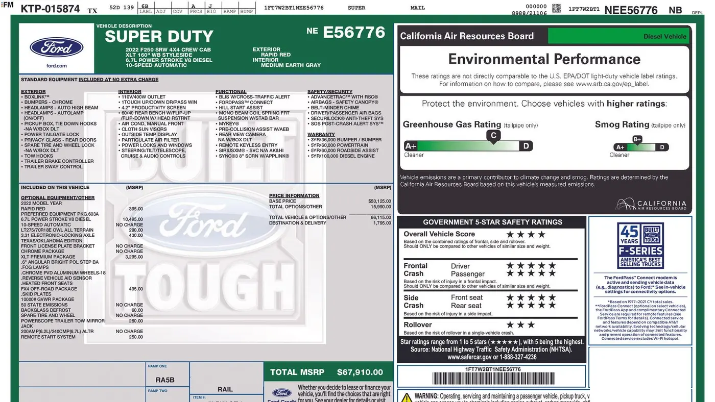 2022 Ford F-250 Super Duty King Ranch