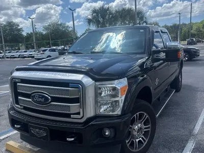 2016 Ford F-250 Super Duty 4X4 Platinum 4DR Crew Cab 8 FT. LB Pickup