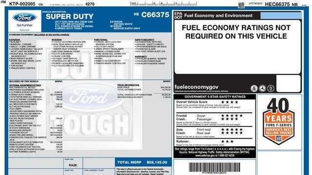 2017 Ford F-250 Super Duty King Ranch