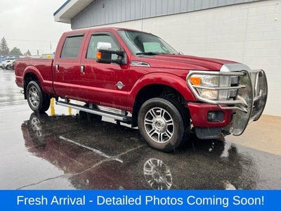 2015 Ford F-250 Super Duty 4X4 Platinum 4DR Crew Cab 8 FT. LB Pickup
