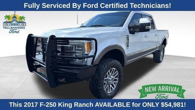2017 Ford F-250 Super Duty 4X4 King Ranch 4DR Crew Cab 6.8 FT. SB Pickup