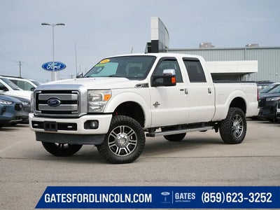 2016 Ford F-250 Super Duty 4X4 Platinum 4DR Crew Cab 8 FT. LB Pickup