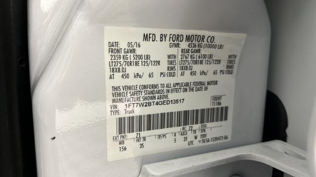 2016 Ford F-250 - $33,495