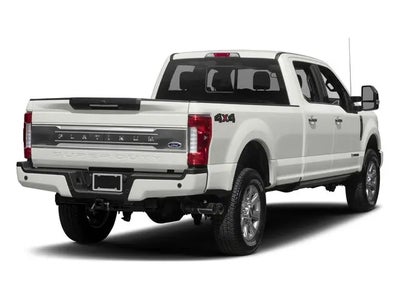 2017 Ford F-250 Super Duty 4X4 Platinum 4DR Crew Cab 8 FT. LB Pickup