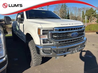 2022 Ford F-250 Super Duty with Star White Metallic Tri-Coat Exterior