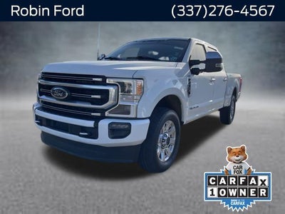 2022 Ford F-250 Super Duty 4X4 Platinum 4DR Crew Cab 8 FT. LB Pickup